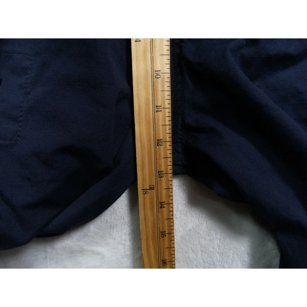Levis‎ Shorts Mens Size 29 Blue Ripstop Canvas Cargo Pockets High Rise Outdoor